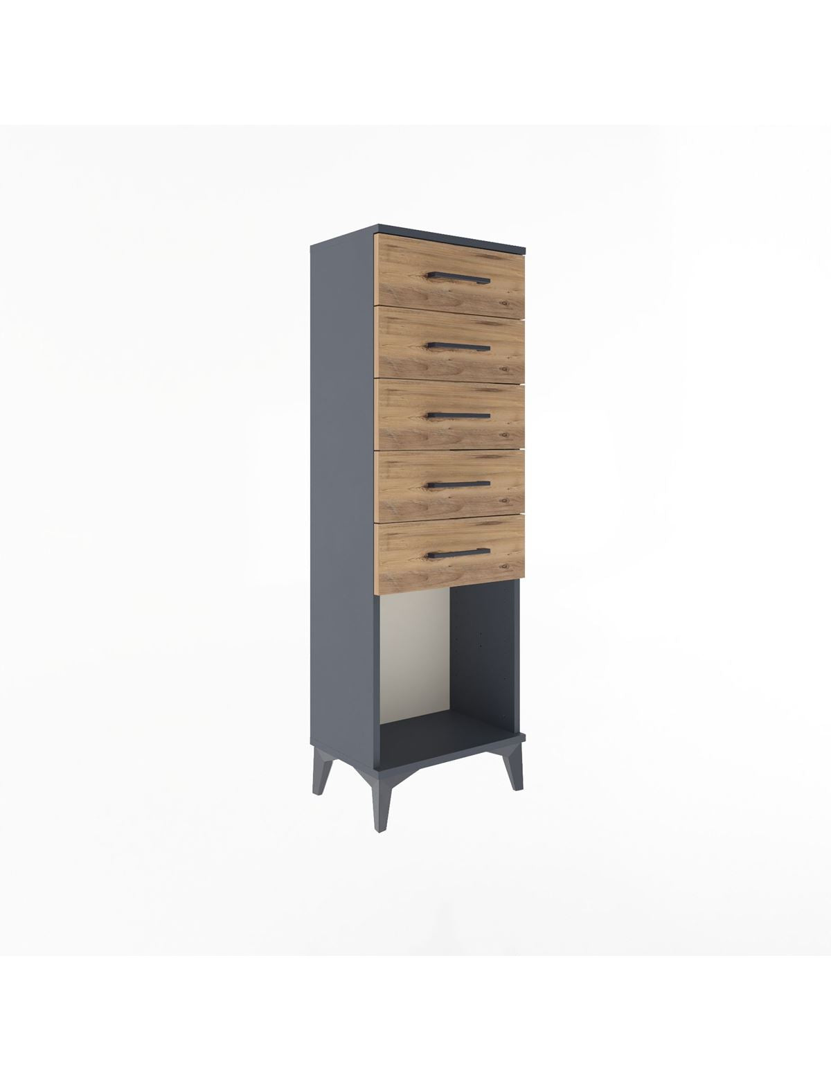 Arges Dolap 5 Çekmeceli 44x30x134 - S16M081V6A