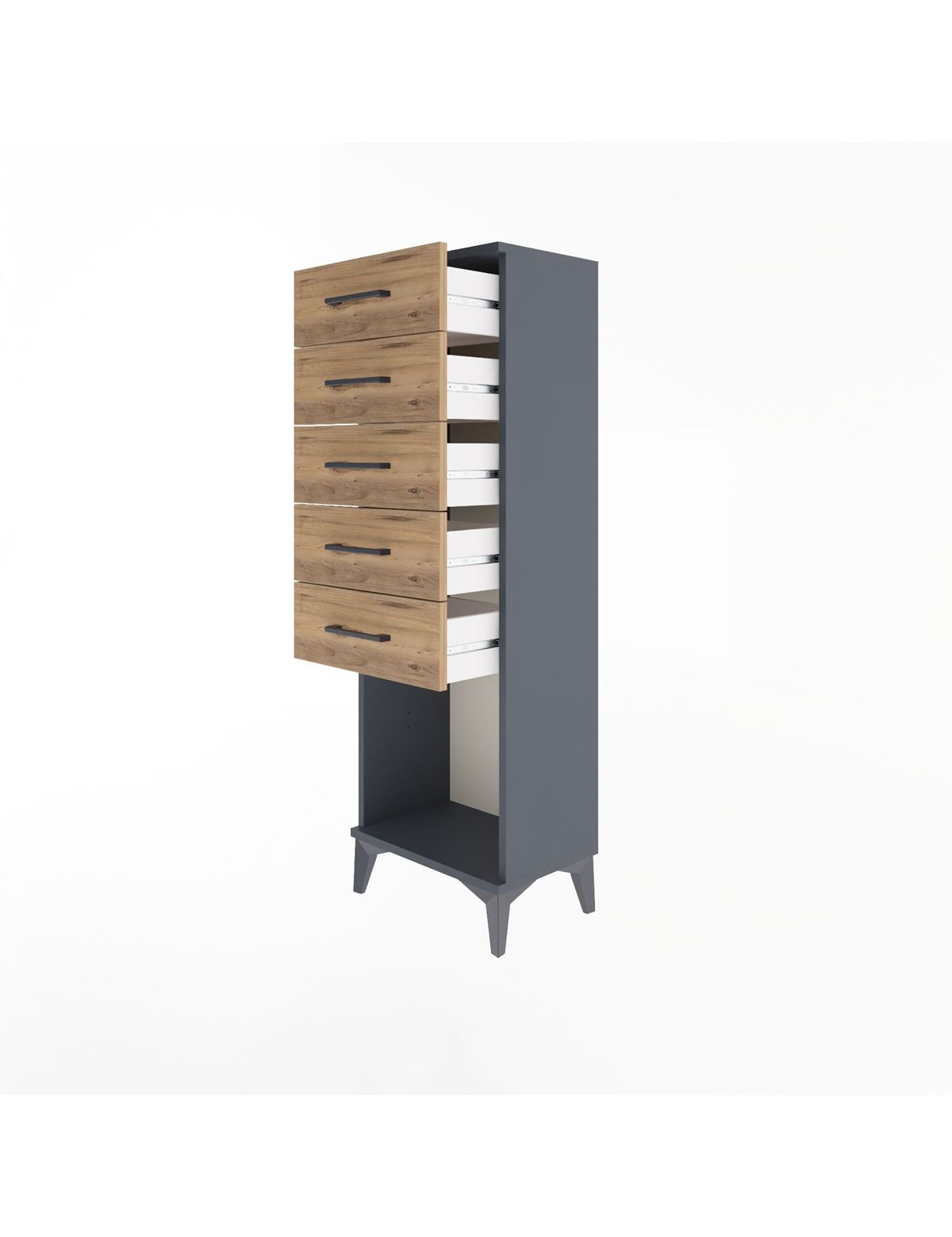 Arges Dolap 5 Çekmeceli 44x30x134 - S16M081V6A