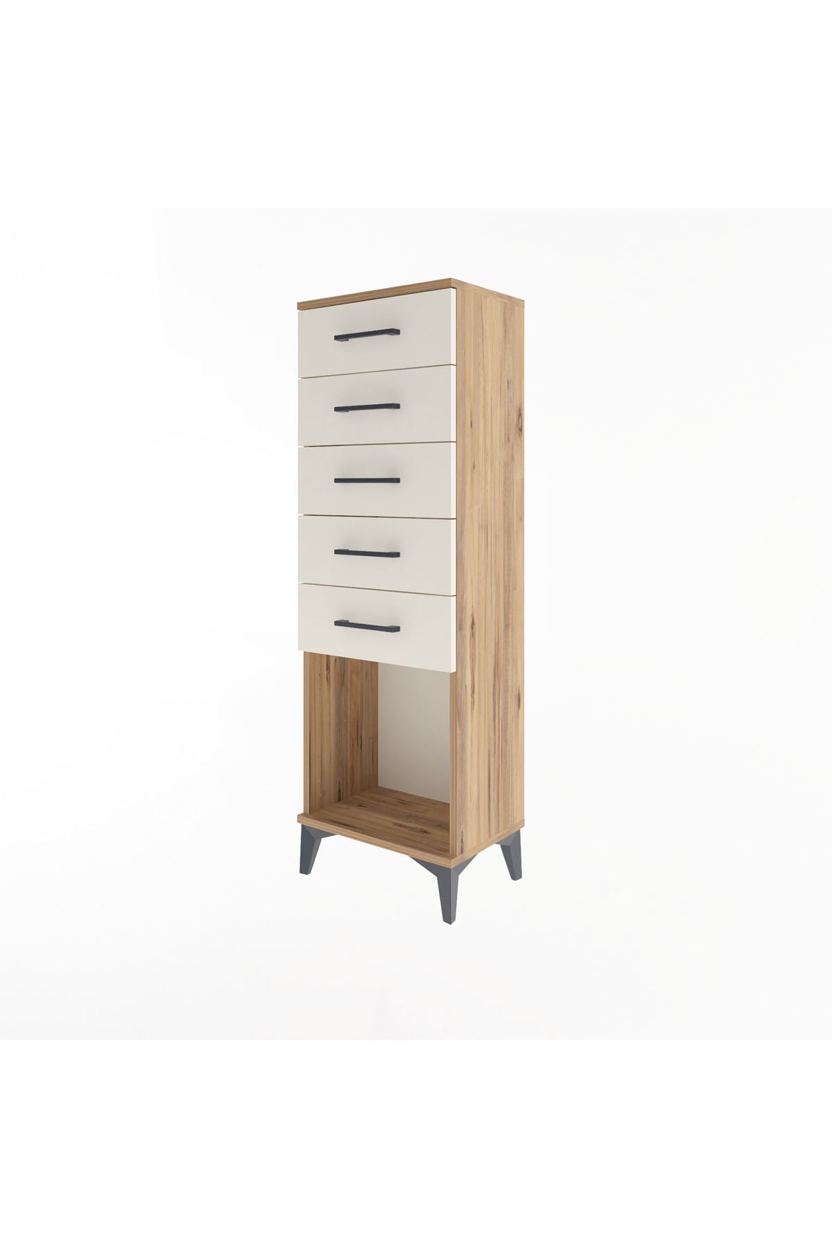 Arges Dolap 5 Çekmeceli 44x30x134 - S16M081V7A