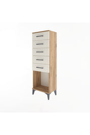 Arges Dolap 5 Çekmeceli 44x30x134 - S16M081V7A
