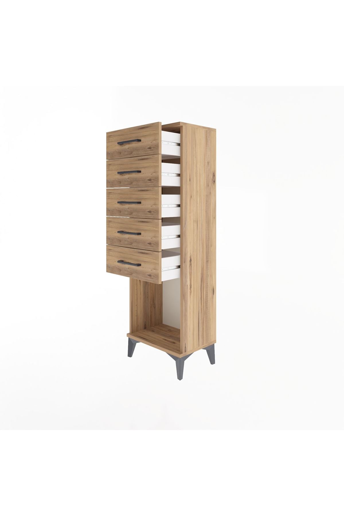 Arges Dolap 5 Çekmeceli 44x30x134 - S16M081V9A