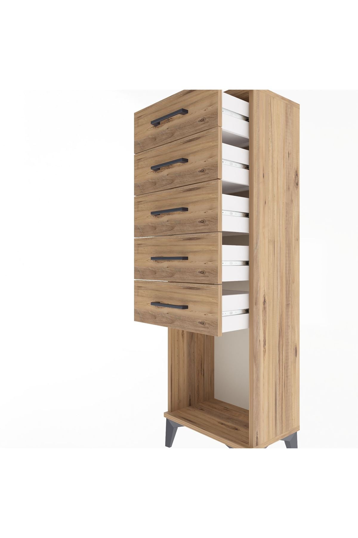 Arges Dolap 5 Çekmeceli 44x30x134 - S16M081V9A