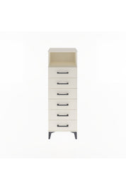 Arges Dolap Tek Raflı 6 Çekmeceli 44x30x134 - S16M082V1A