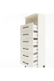 Arges Dolap Tek Raflı 6 Çekmeceli 44x30x134 - S16M082V1A