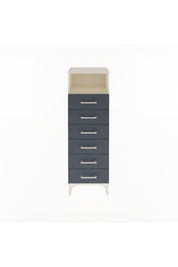 Arges Dolap Tek Raflı 6 Çekmeceli 44x30x134 - S16M082V2A