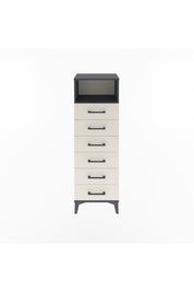 Arges Dolap Tek Raflı 6 Çekmeceli 44x30x134 - S16M082V4A