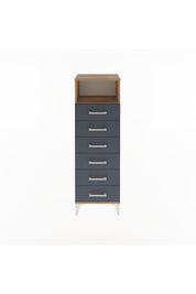 Arges Dolap Tek Raflı 6 Çekmeceli 44x30x134 - S16M082V8A