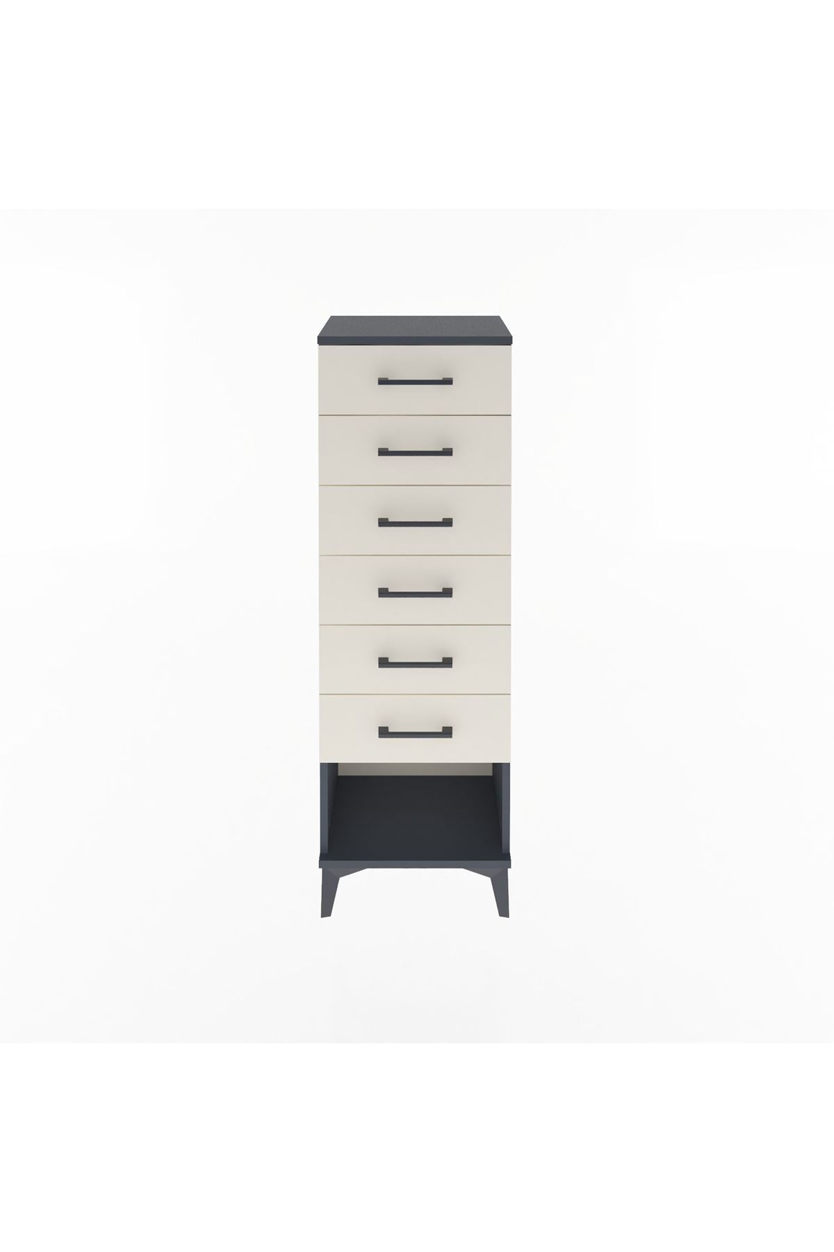 Arges Dolap 6 Çekmeceli 44x30x134 - S16M083V4A