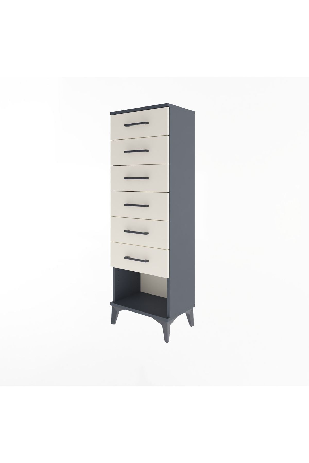 Arges Dolap 6 Çekmeceli 44x30x134 - S16M083V4A