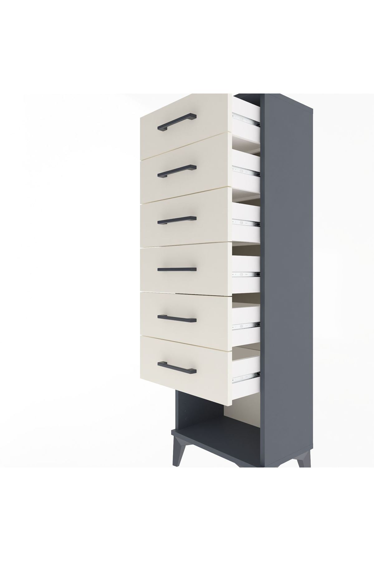 Arges Dolap 6 Çekmeceli 44x30x134 - S16M083V4A