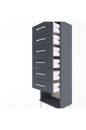Arges Dolap 6 Çekmeceli 44x30x134 - S16M083V5A