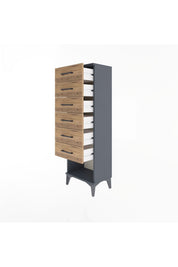 Arges Dolap 6 Çekmeceli 44x30x134 - S16M083V6A