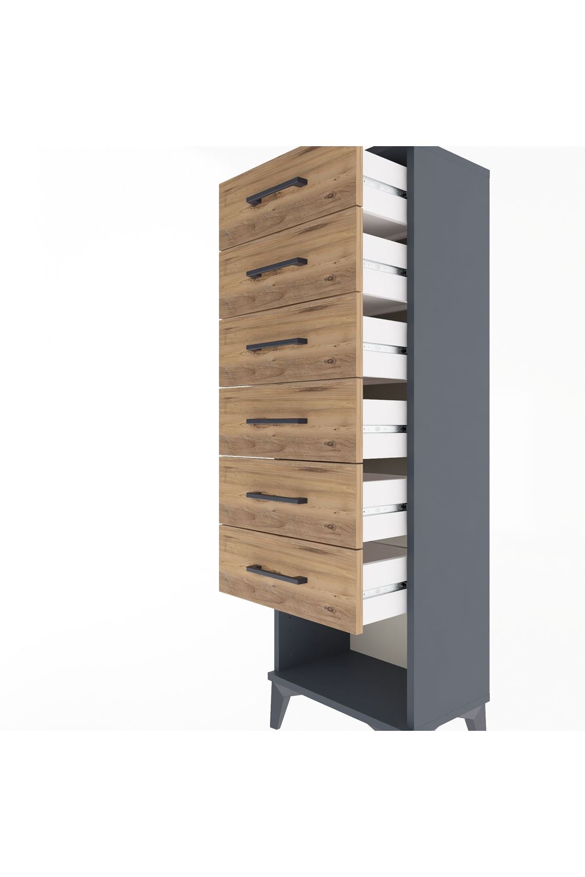 Arges Dolap 6 Çekmeceli 44x30x134 - S16M083V6A