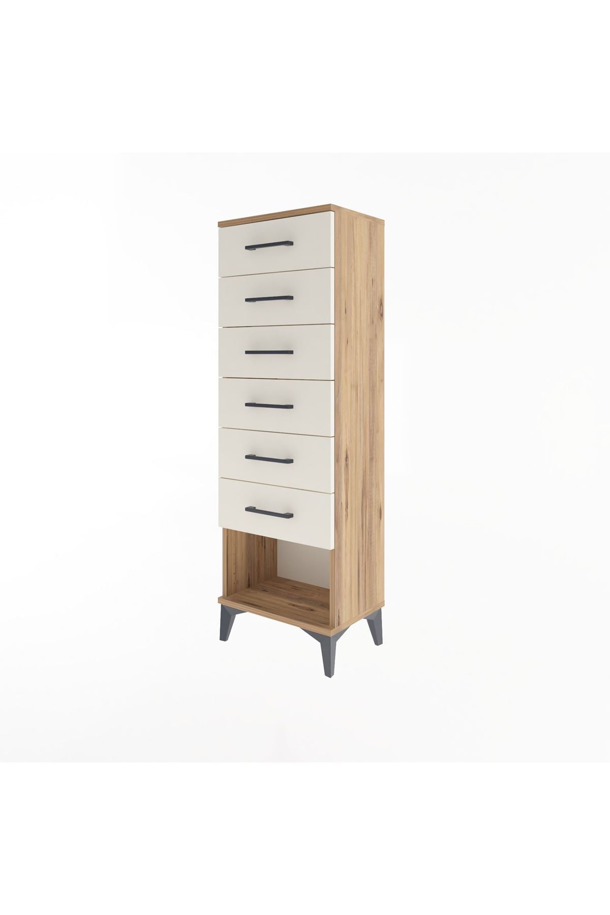 Arges Dolap 6 Çekmeceli 44x30x134 - S16M083V7A