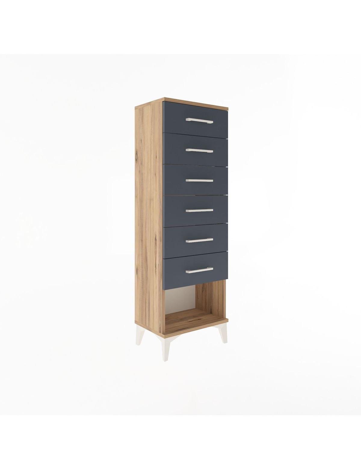 Arges Dolap 6 Çekmeceli 44x30x134 - S16M083V8A