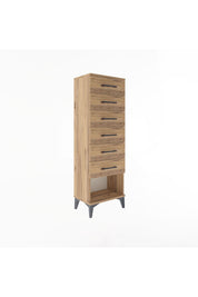Arges Dolap 6 Çekmeceli 44x30x134 - S16M083V9A