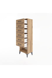 Arges Dolap 6 Çekmeceli 44x30x134 - S16M083V9A