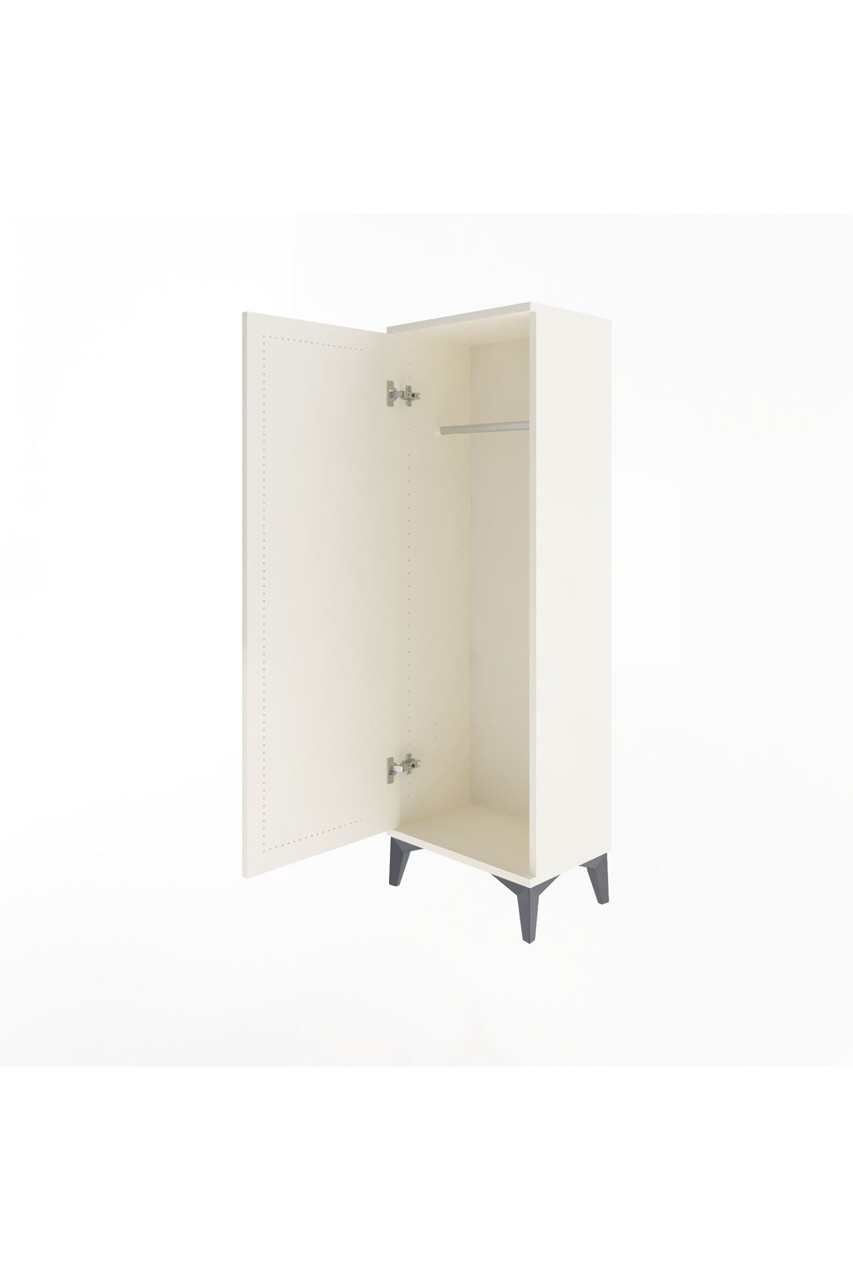 Arges Dolap Tek Kapaklı Tek Askılı 44x30x134 - S16M084V1A