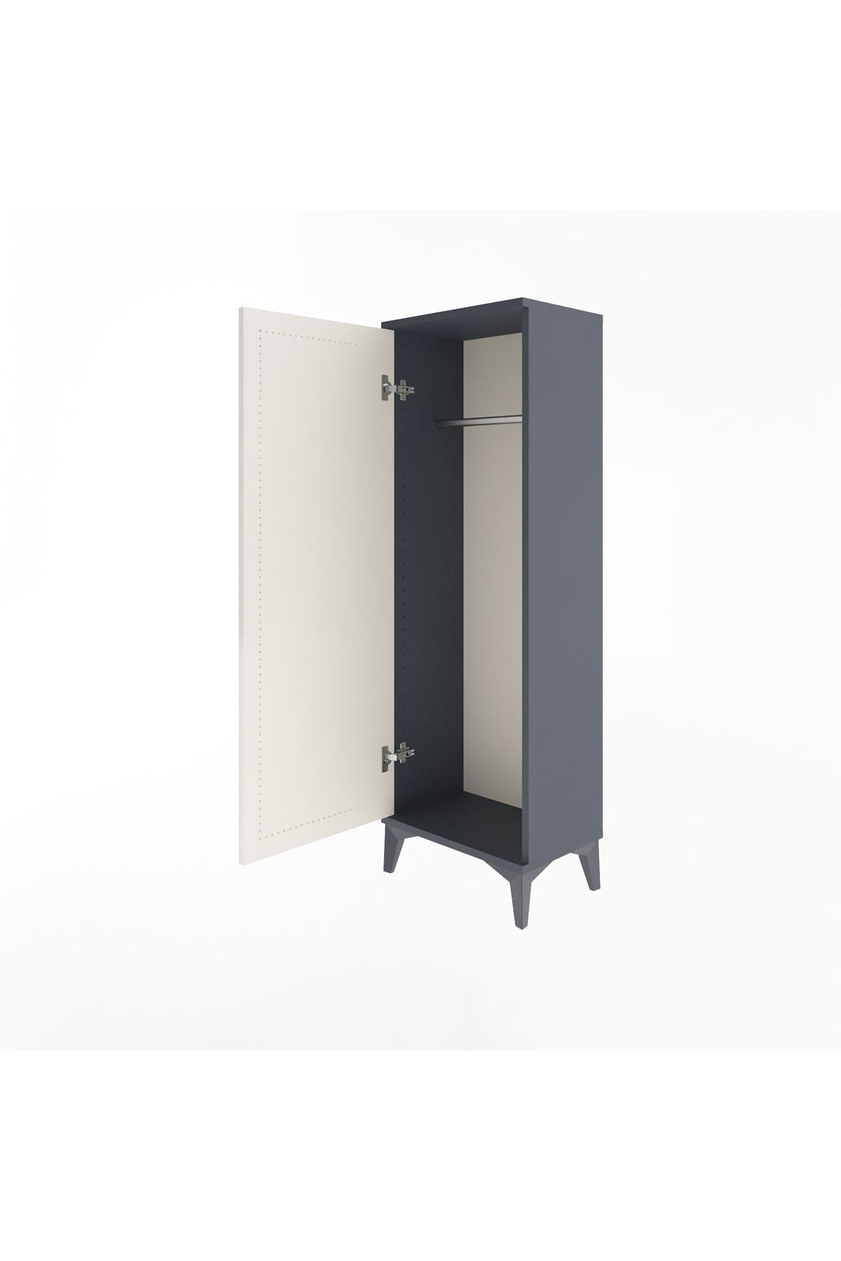 Arges Dolap Tek Kapaklı Tek Askılı 44x30x134 - S16M084V4A