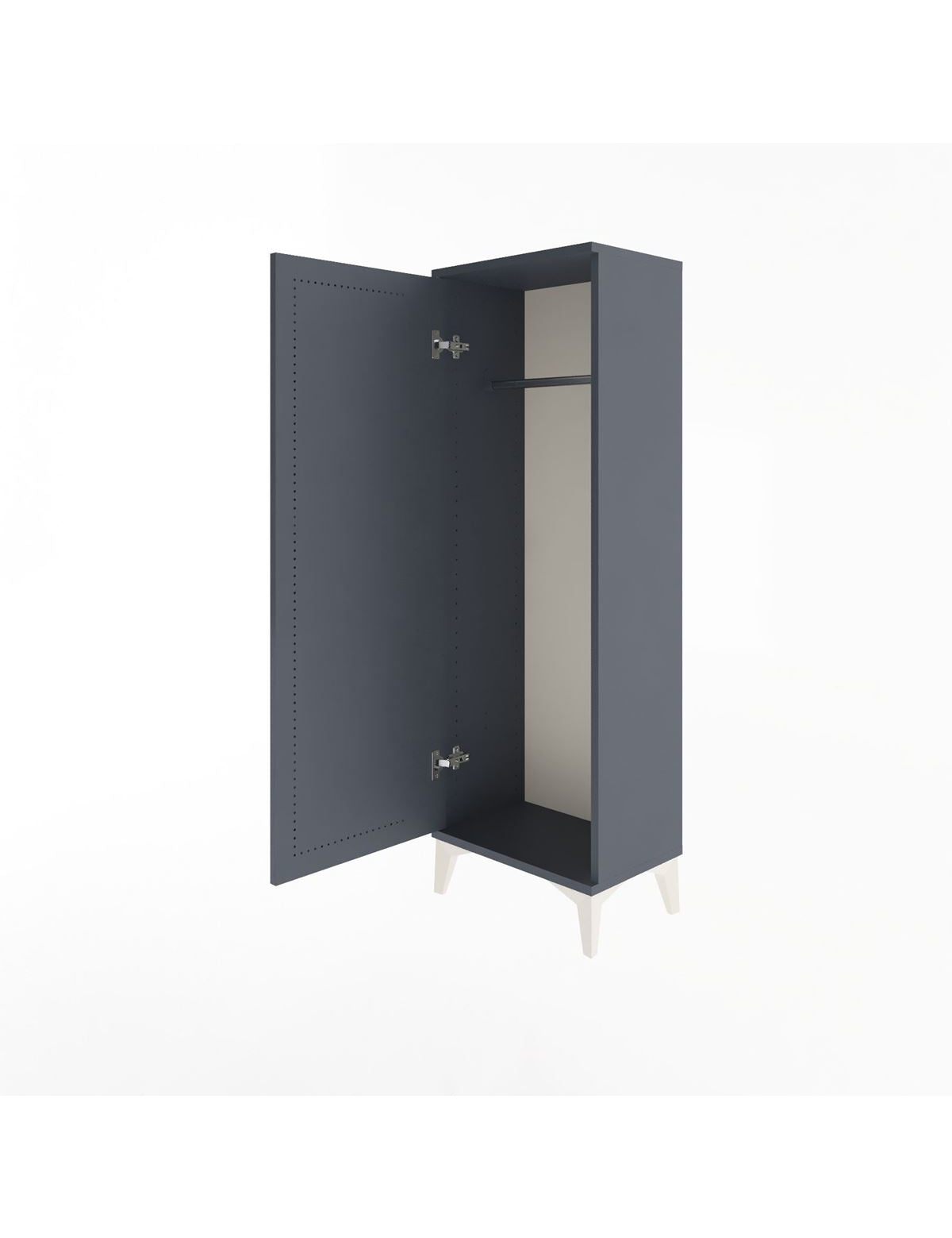 Arges Dolap Tek Kapaklı Tek Askılı 44x30x134 - S16M084V5A