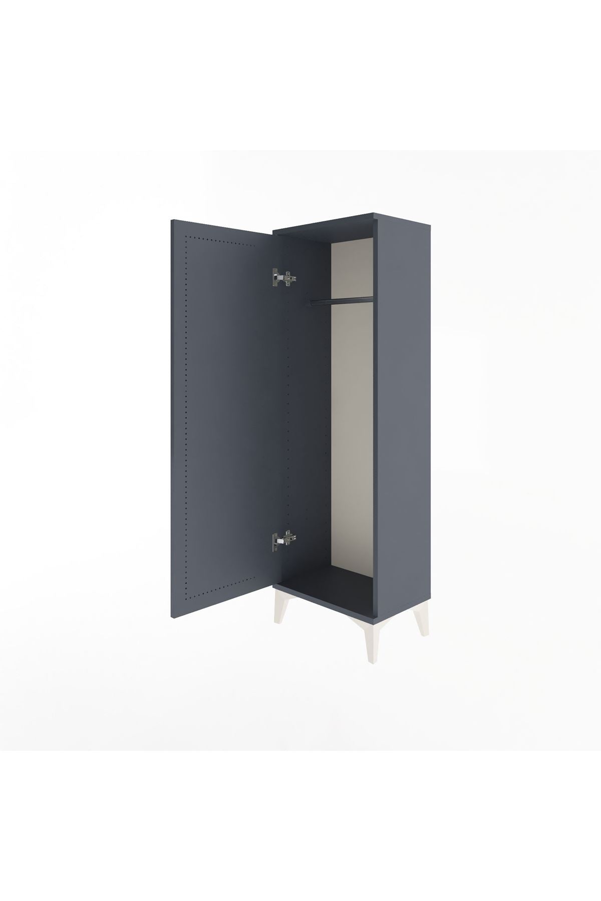 Arges Dolap Tek Kapaklı Tek Askılı 44x30x134 - S16M084V5A