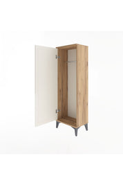 Arges Dolap Tek Kapaklı Tek Askılı 44x30x134 - S16M084V7A