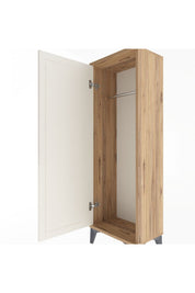 Arges Dolap Tek Kapaklı Tek Askılı 44x30x134 - S16M084V7A