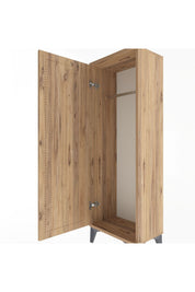 Arges Dolap Tek Kapaklı Tek Askılı 44x30x134 - S16M084V9A