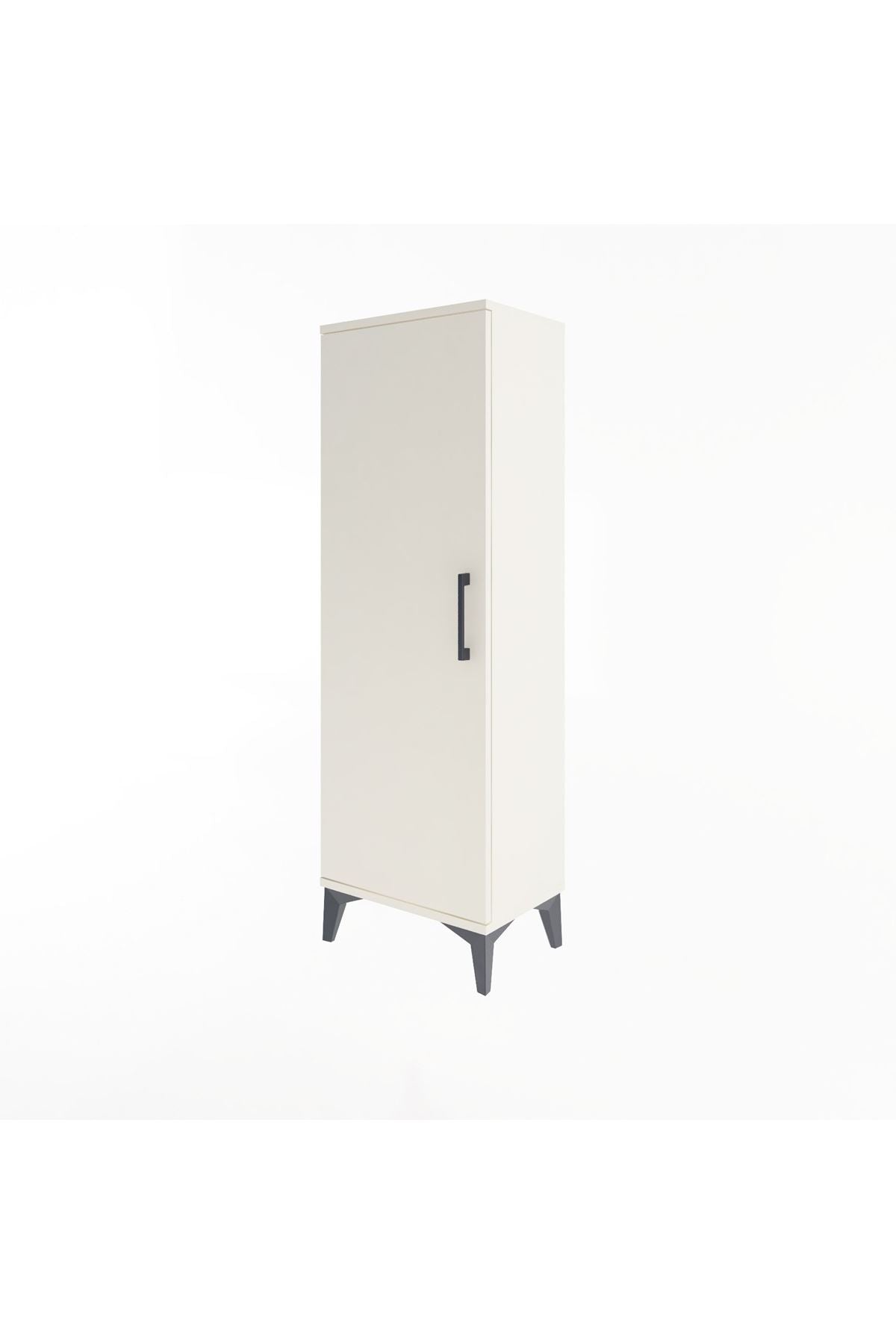 Arges Dolap Tek Raflı Tek Kapaklı Tek Askılı 44x30x134 - S16M085V1A