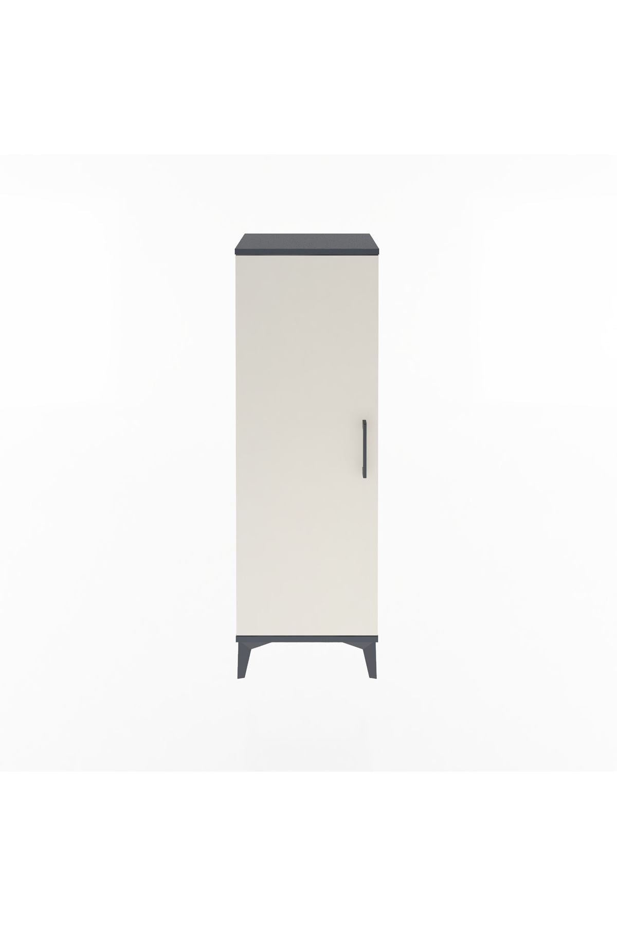 Arges Dolap Tek Raflı Tek Kapaklı Tek Askılı 44x30x134 - S16M085V4A