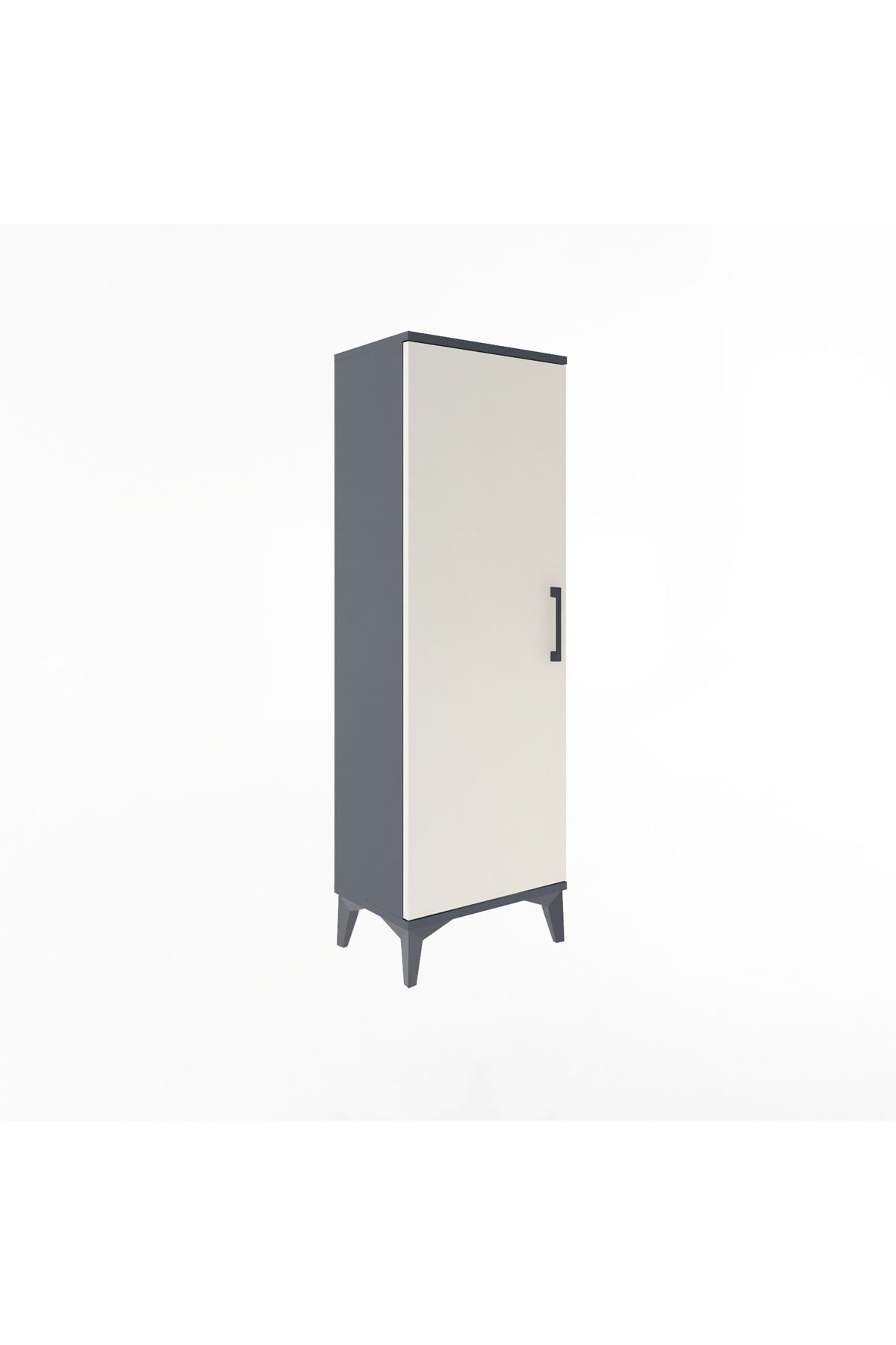 Arges Dolap Tek Raflı Tek Kapaklı Tek Askılı 44x30x134 - S16M085V4A