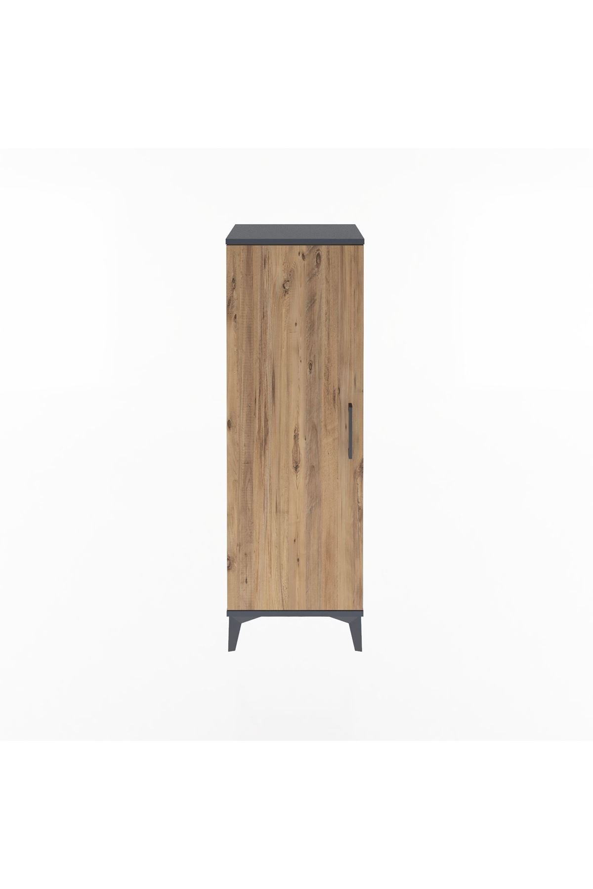 Arges Dolap Tek Raflı Tek Kapaklı Tek Askılı 44x30x134 - S16M085V6A