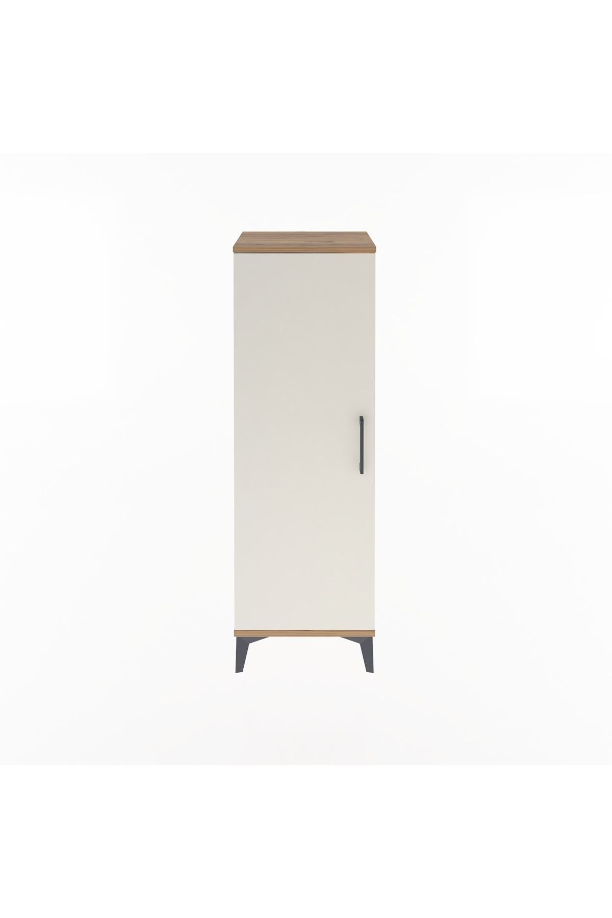 Arges Dolap Tek Raflı Tek Kapaklı Tek Askılı 44x30x134 - S16M085V7A