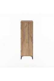 Arges Dolap Tek Raflı Tek Kapaklı Tek Askılı 44x30x134 - S16M085V9A