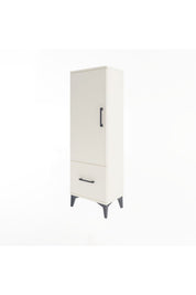 Arges Dolap Tek Raflı Tek Çekmeceli Tek Askılı 44x30x134 - S16M086V1A