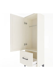 Arges Dolap Tek Raflı Tek Çekmeceli Tek Askılı 44x30x134 - S16M086V1A