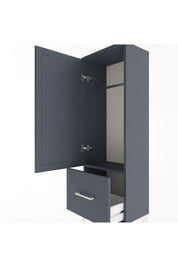 Arges Dolap Tek Raflı Tek Çekmeceli Tek Askılı 44x30x134 - S16M086V5A