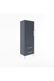 Arges Dolap Tek Raflı 2 Çekmeceli Tek Askılı 44x30x134 - S16M087V5A
