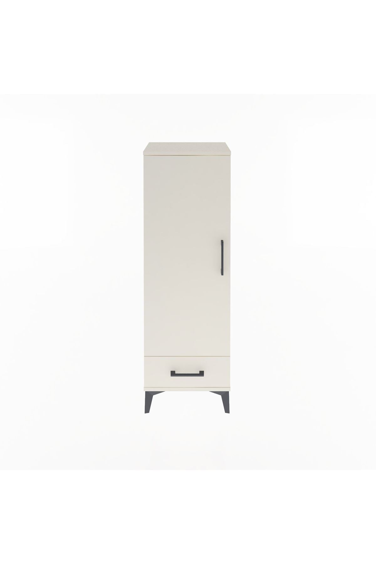 Arges Dolap Tek Raflı Tek Çekmeceli Tek Askılı 44x30x134 - S16M088V1A