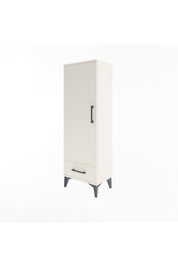 Arges Dolap Tek Raflı Tek Çekmeceli Tek Askılı 44x30x134 - S16M088V1A