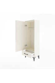 Arges Dolap Tek Raflı Tek Çekmeceli Tek Askılı 44x30x134 - S16M088V1A