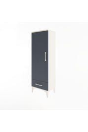 Arges Dolap Tek Raflı Tek Çekmeceli Tek Askılı 44x30x134 - S16M088V2A