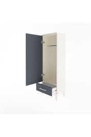 Arges Dolap Tek Raflı Tek Çekmeceli Tek Askılı 44x30x134 - S16M088V2A