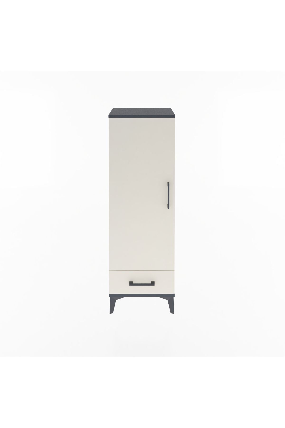 Arges Dolap Tek Raflı Tek Çekmeceli Tek Askılı 44x30x134 - S16M088V4A