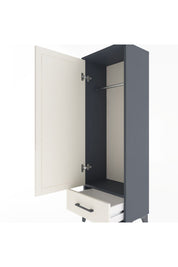 Arges Dolap Tek Raflı Tek Çekmeceli Tek Askılı 44x30x134 - S16M088V4A