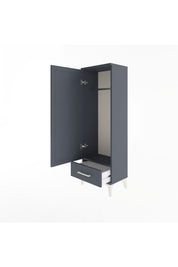 Arges Dolap Tek Raflı Tek Çekmeceli Tek Askılı 44x30x134 - S16M088V5A