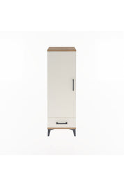 Arges Dolap Tek Raflı Tek Çekmeceli Tek Askılı 44x30x134 - S16M088V7A