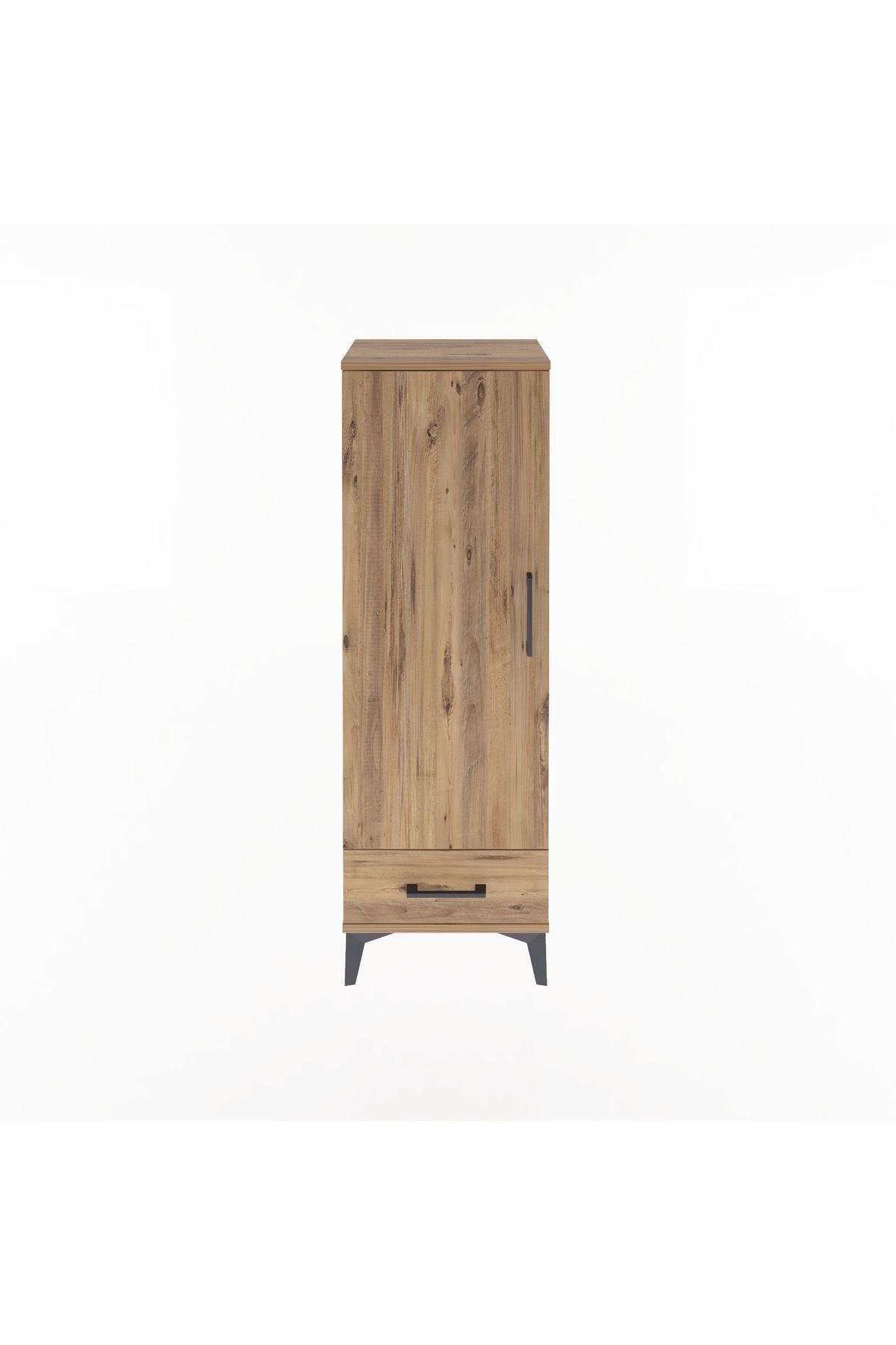 Arges Dolap Tek Raflı Tek Çekmeceli Tek Askılı 44x30x134 - S16M088V9A