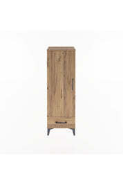 Arges Dolap Tek Raflı Tek Çekmeceli Tek Askılı 44x30x134 - S16M088V9A