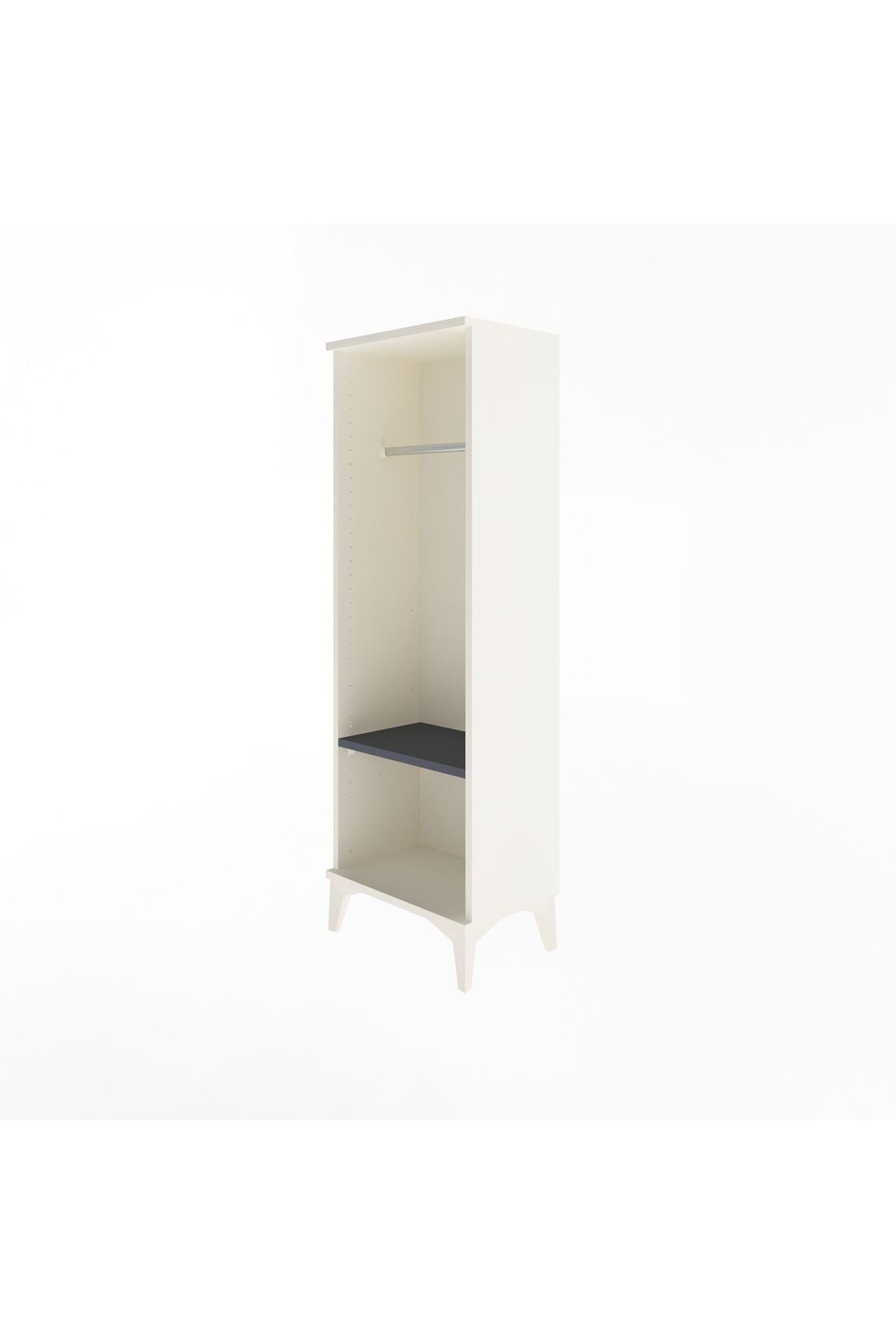 Arges Dolap Tek Raflı Tek Askılı 44x30x134 - S16M090V2A